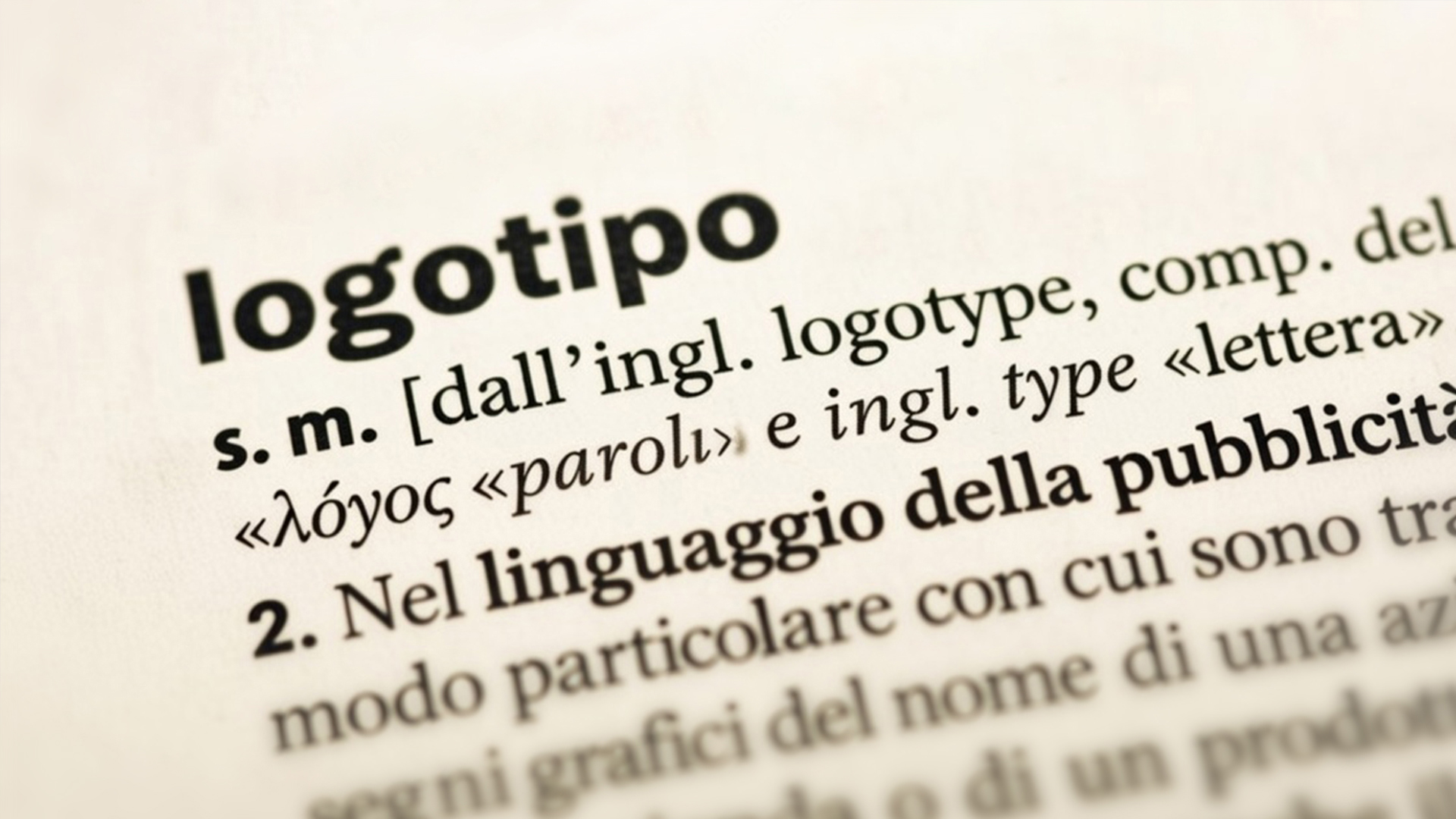 Voce del vocabolario "Logotipo"